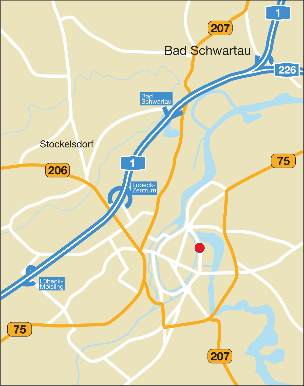 Plan in druckfähiger Darstellung